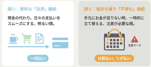 クレジットカードの機能